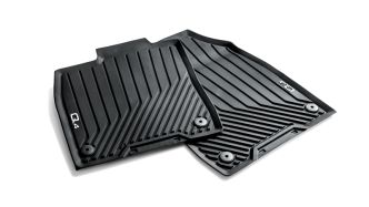 All-weather floor mats for front